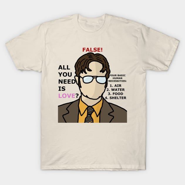 Dwight Schrute T-Shirt by Mcsdesign14